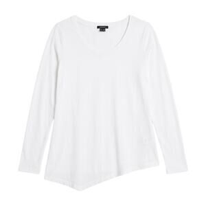 Theory Asymmetric Long Sleeve Tee Size Small